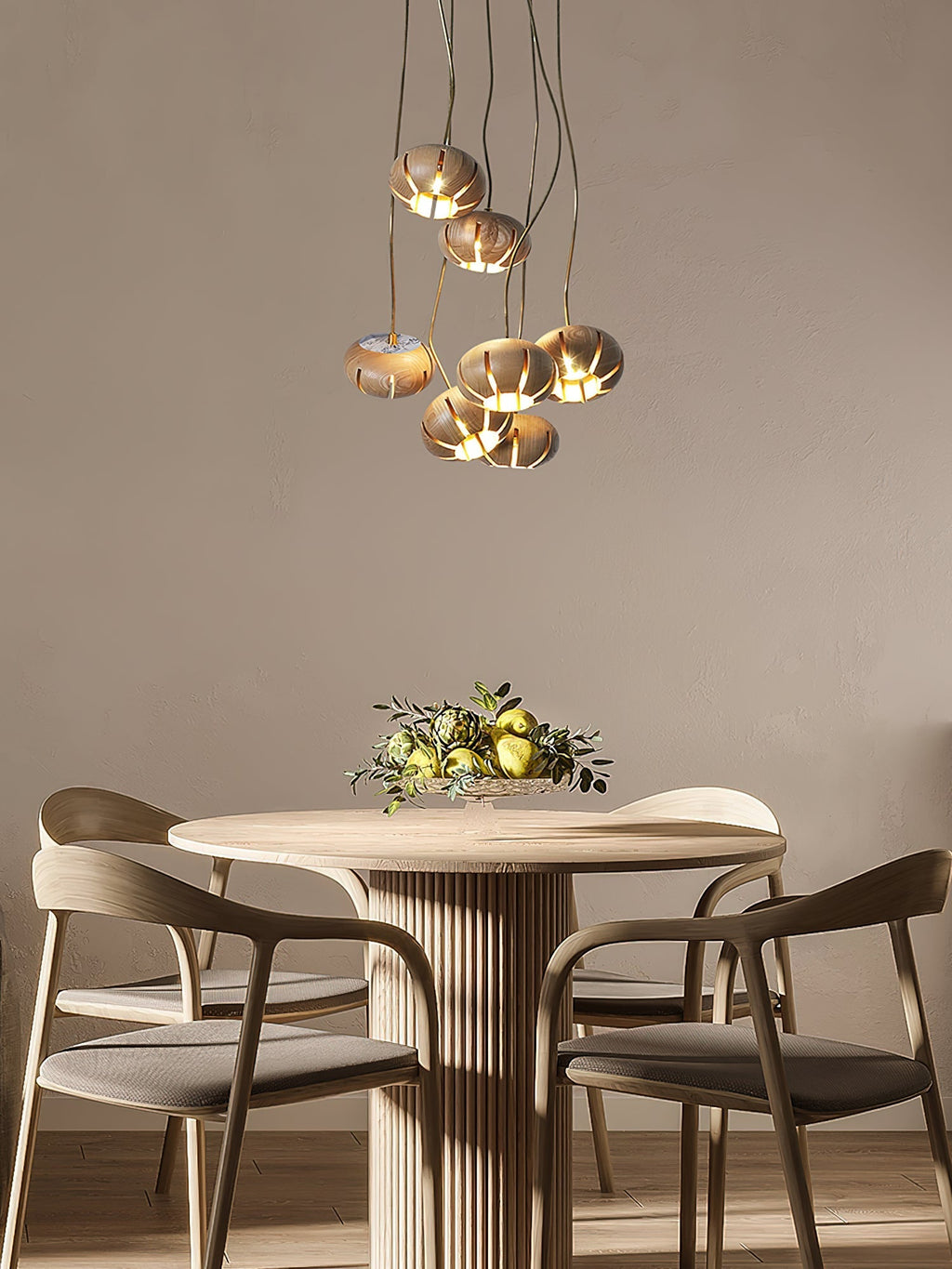 Ulvenora Marble Pendant Light-Moonnatur