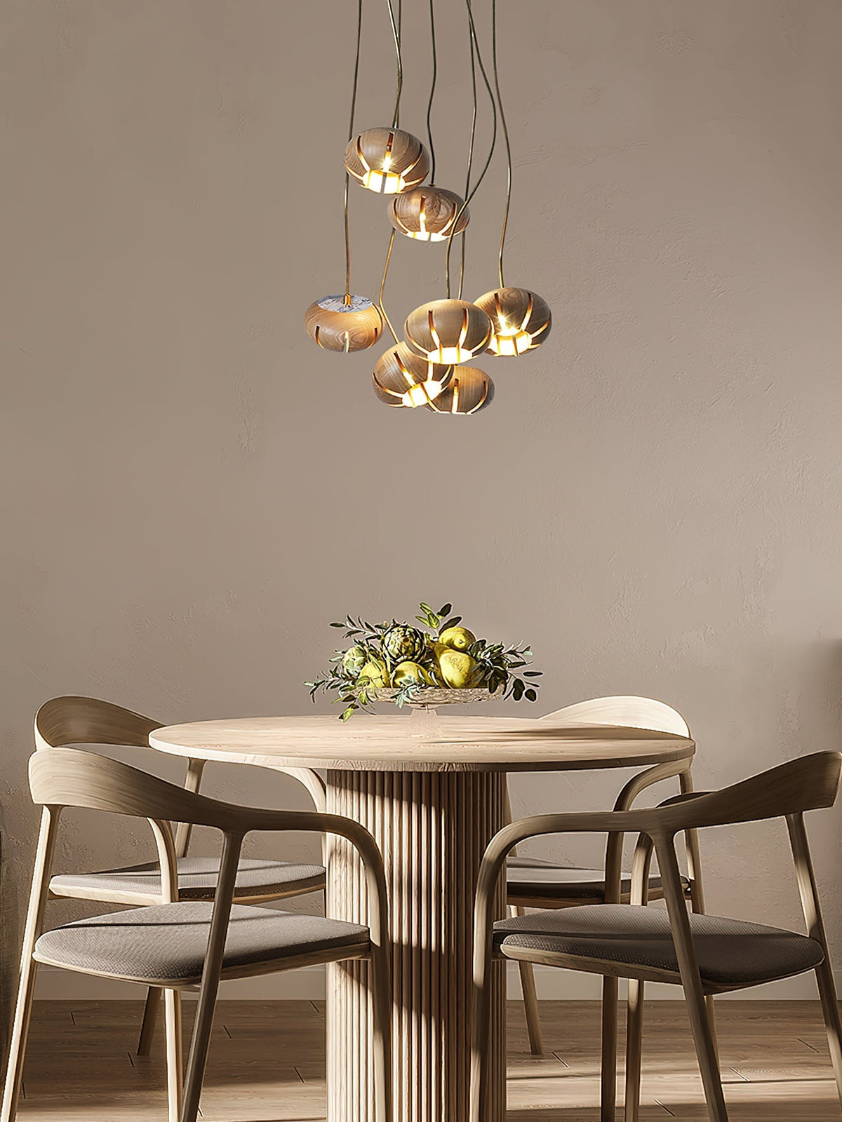 Ulvenora Marble Pendant Light-Moonnatur