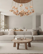 Ulvenora Marble Pendant Light-Moonnatur