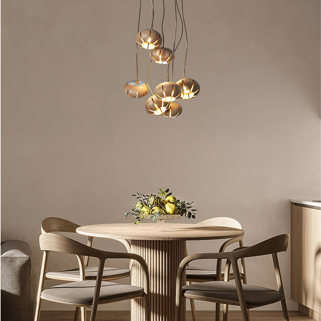 Ulvenora Marble Pendant Light-Moonnatur