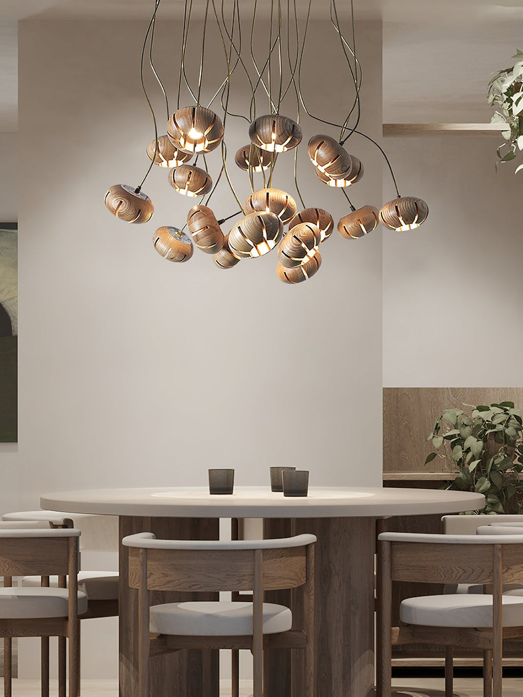 Ulvenora Marble Pendant Light-Moonnatur