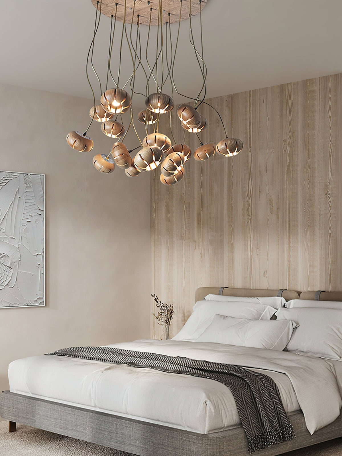 Ulvenora Marble Pendant Light-Moonnatur