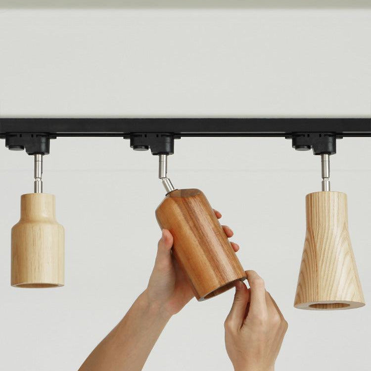 Selvenlark Wood Ceiling Light-Moonnatur