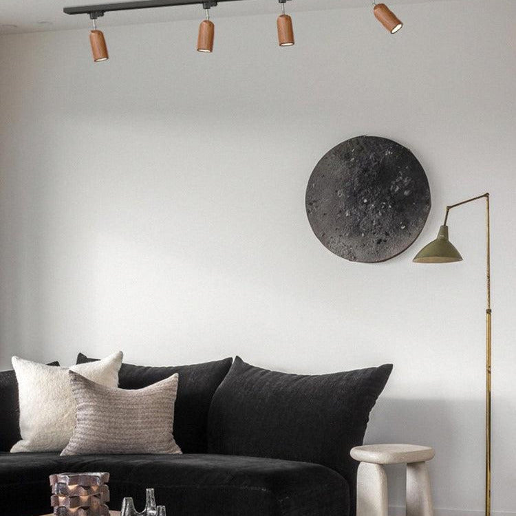 Selvenlark Wood Ceiling Light-Moonnatur