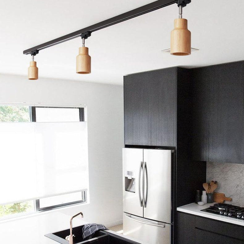 Selvenlark Wood Ceiling Light-Moonnatur