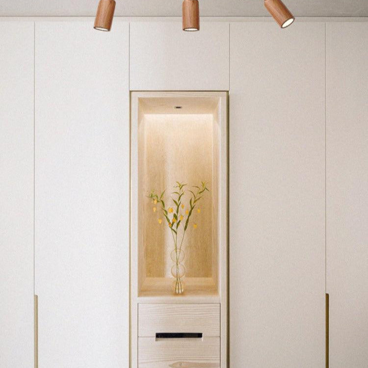 Selvenlark Wood Ceiling Light-Moonnatur