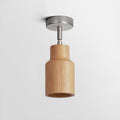 Selvenlark Wood Ceiling Light-Moonnatur