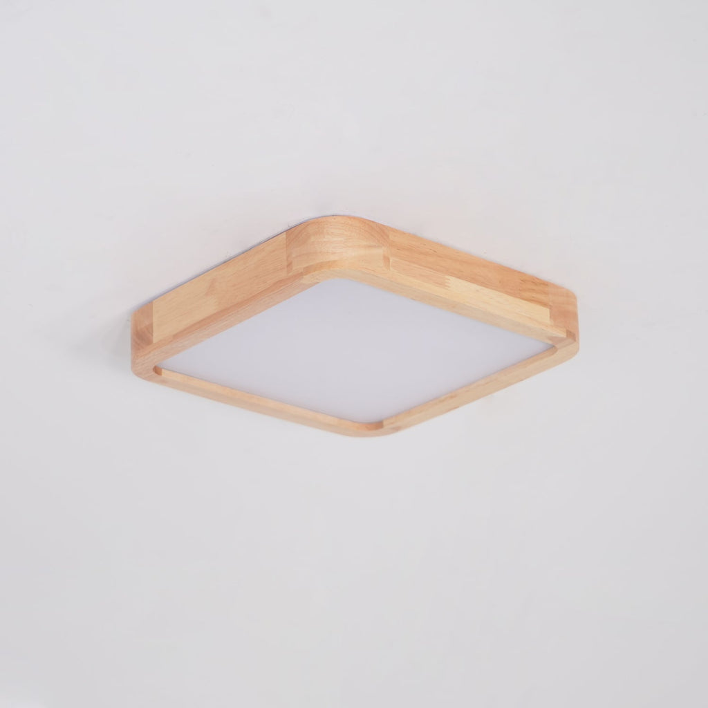 Kaelella Rubberwood Ceiling Light-Moonnatur