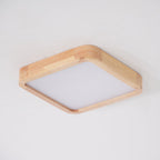 Kaelella Rubberwood Ceiling Light-Moonnatur