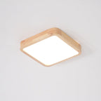 Kaelella Rubberwood Ceiling Light-Moonnatur