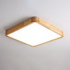 Kaelella Rubberwood Ceiling Light-Moonnatur