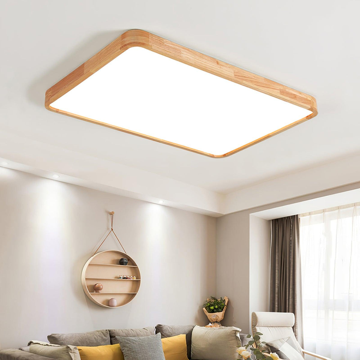 Rovengrove Acrylic Ceiling Light-Moonnatur