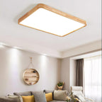 Kaelella Rubberwood Ceiling Light-Moonnatur