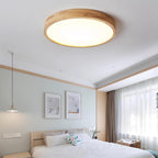 Kaelella Rubberwood Ceiling Light-Moonnatur