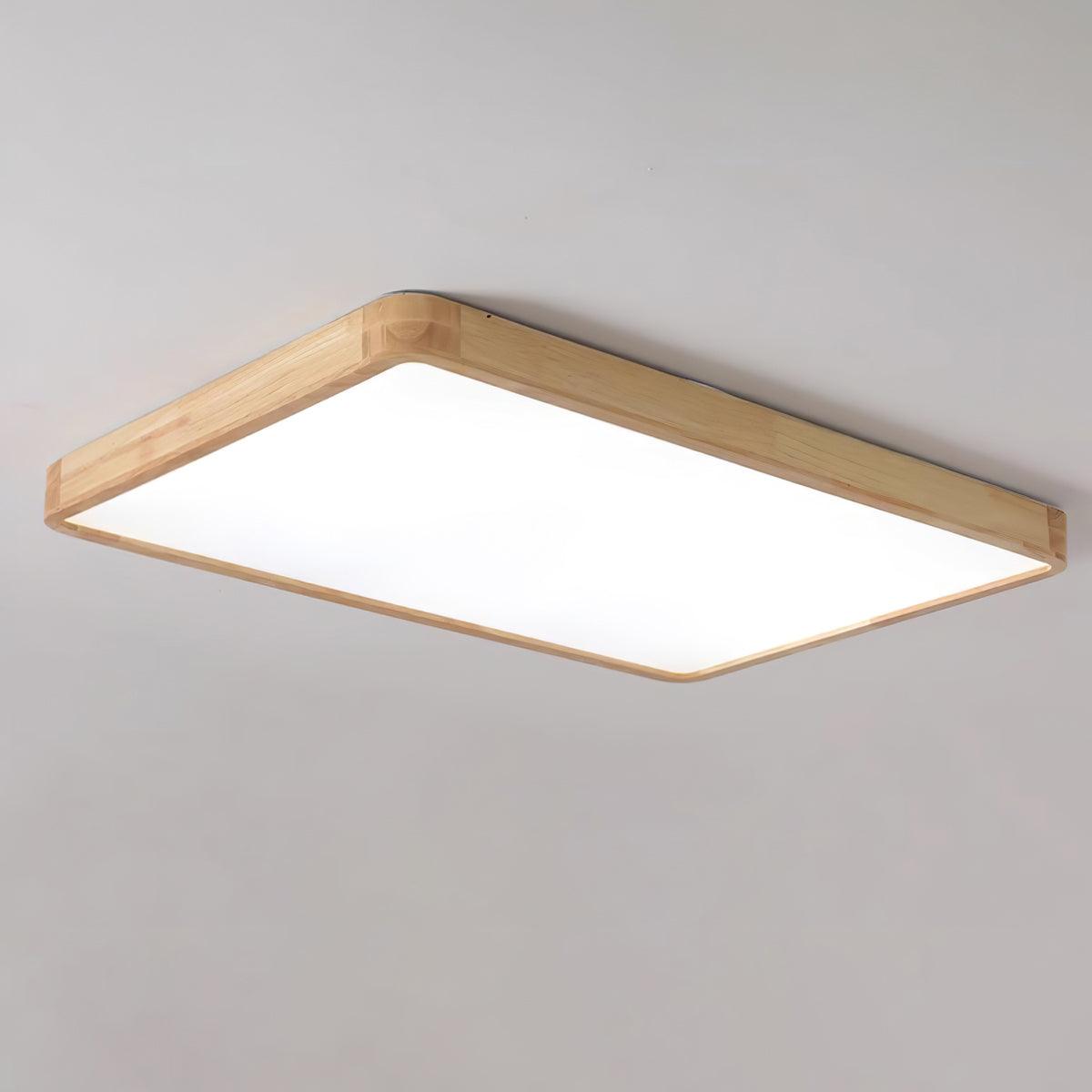 Kaelella Rubberwood Ceiling Light-Moonnatur