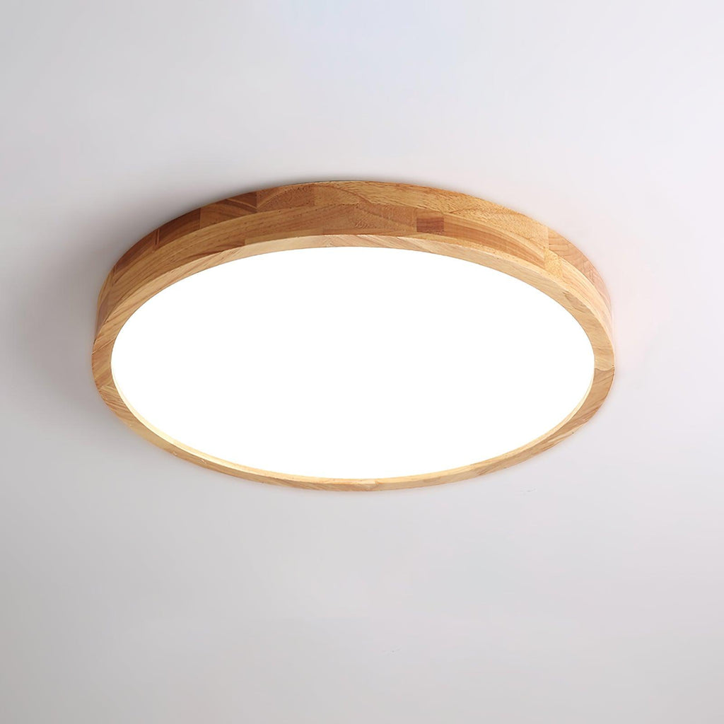 Kaelella Rubberwood Ceiling Light-Moonnatur