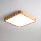Kaelella Rubberwood Ceiling Light-Moonnatur