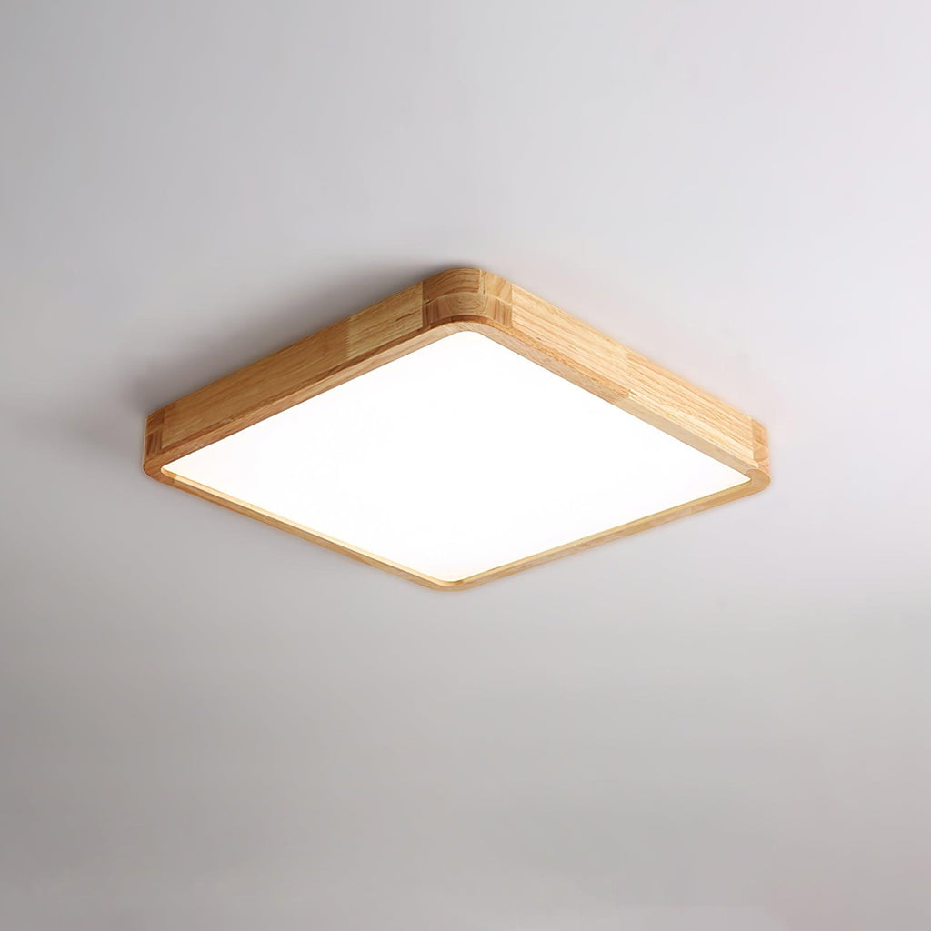 Kaelella Rubberwood Ceiling Light-Moonnatur
