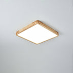 Kaelella Rubberwood Ceiling Light-Moonnatur