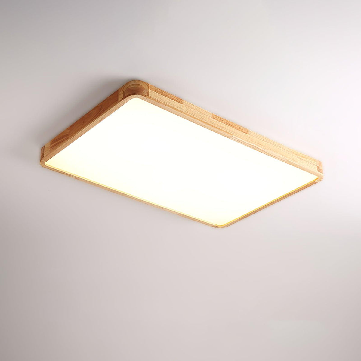 Kaelella Rubberwood Ceiling Light-Moonnatur