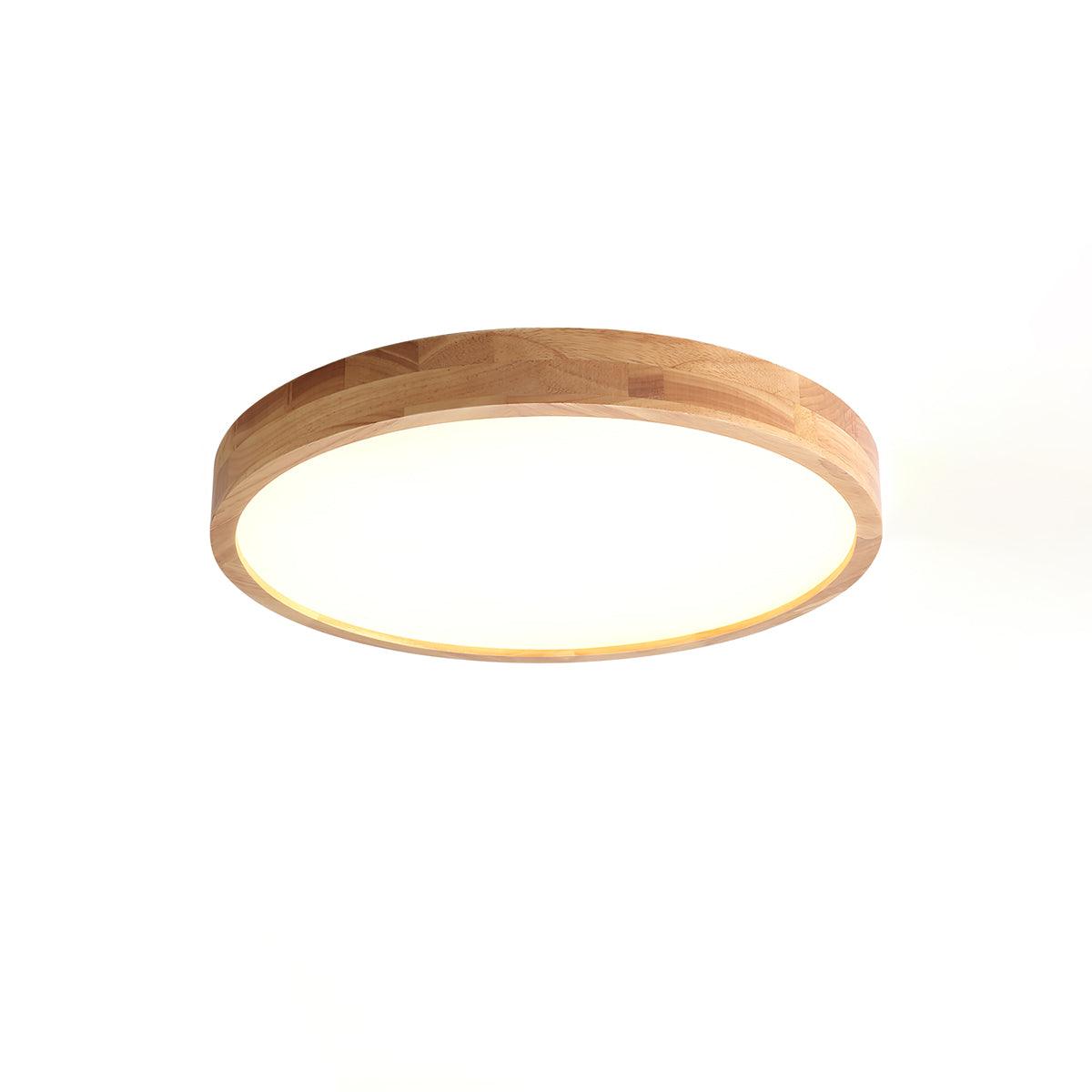 Kaelella Rubberwood Ceiling Light-Moonnatur