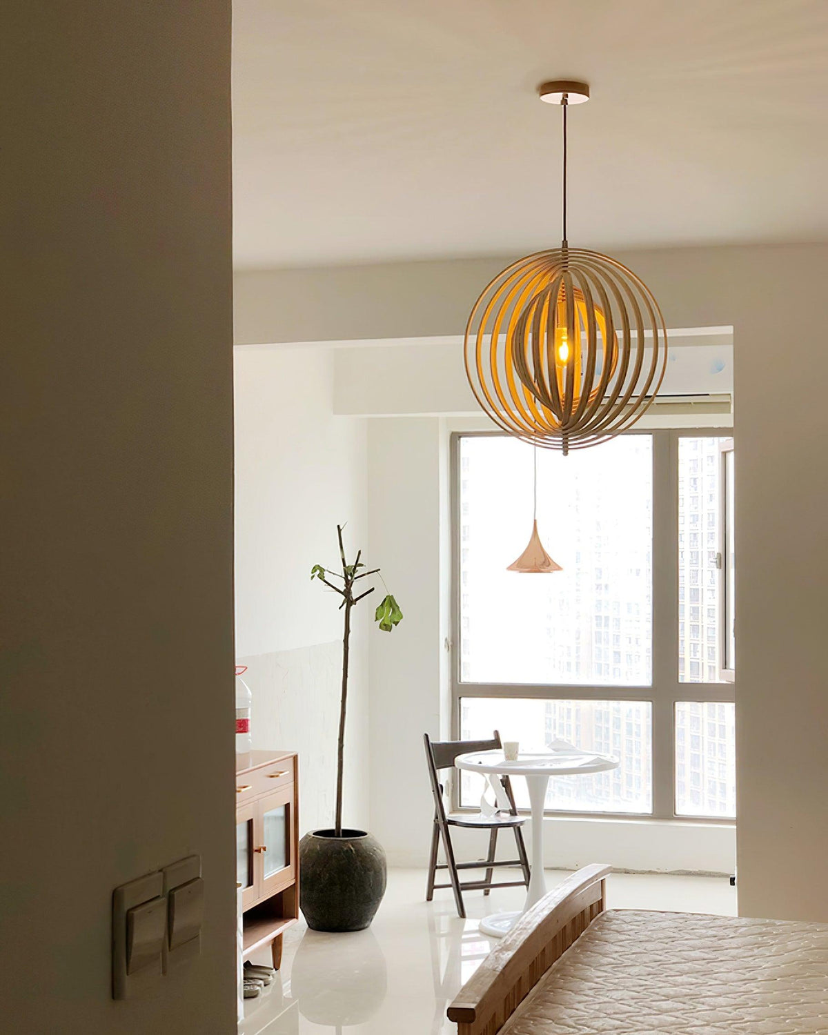 Jardenbrook Wood Pendant Light-Moonnatur