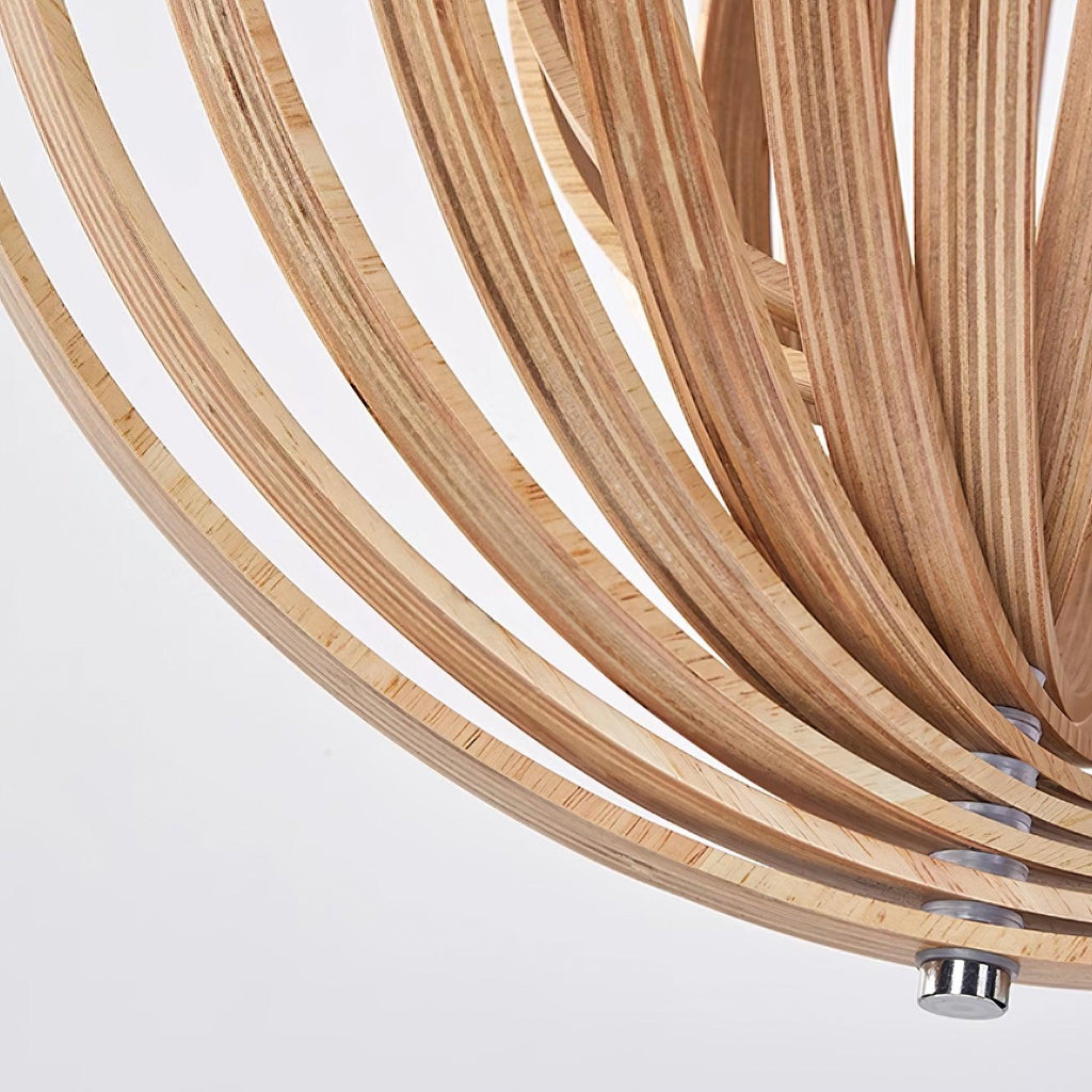 Jardenbrook Wood Pendant Light-Moonnatur