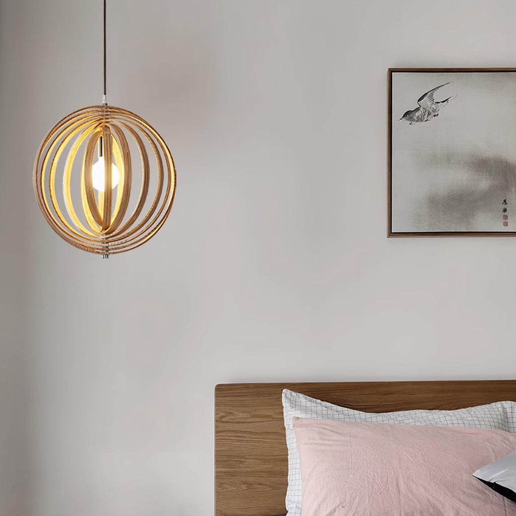 Jardenbrook Wood Pendant Light-Moonnatur