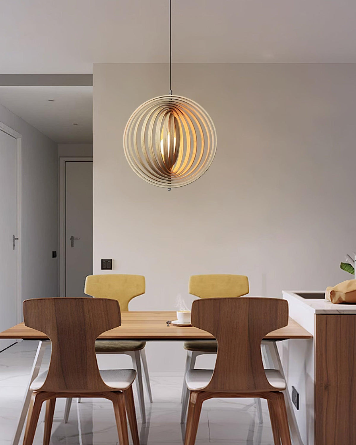 Jardenbrook Wood Pendant Light-Moonnatur