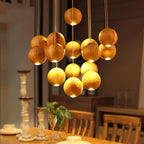 Calderose Wood Pendant Light-Moonnatur