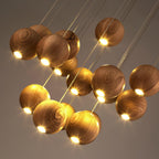 Calderose Wood Pendant Light-Moonnatur