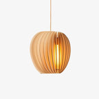 Maelia Wood Pendant Light-Moonnatur