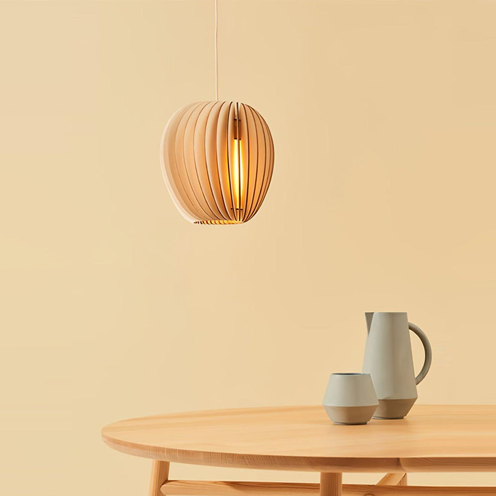 Maelia Wood Pendant Light-Moonnatur