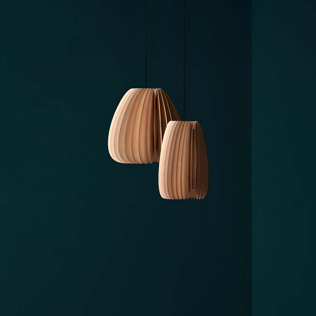 Maelia Wood Pendant Light-Moonnatur