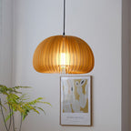Alderfen Wood Pendant Light-Moonnatur