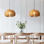 Alderfen Wood Pendant Light-Moonnatur