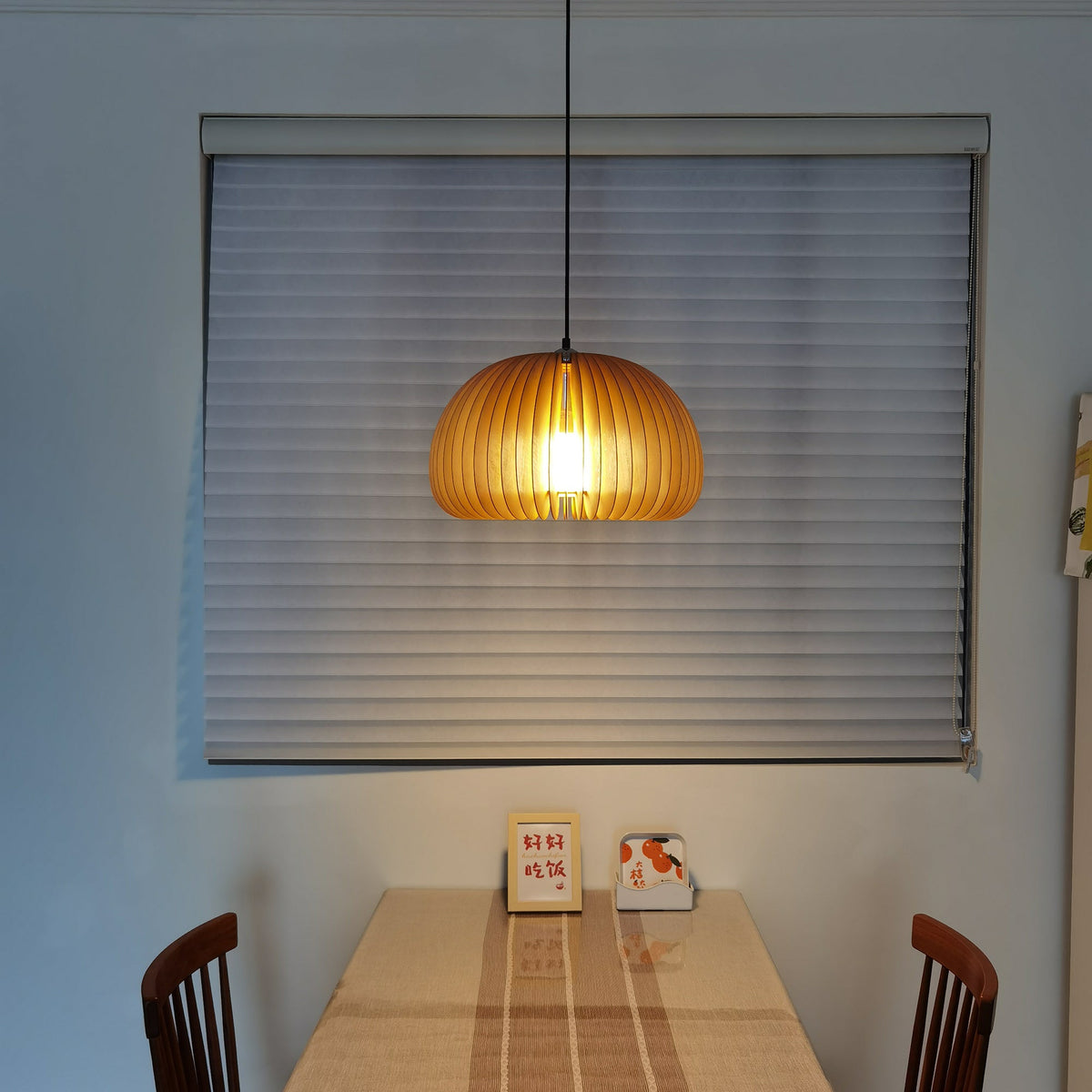 Alderfen Wood Pendant Light-Moonnatur