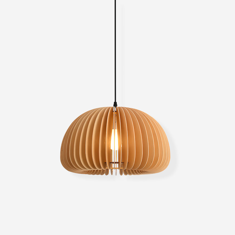 Alderfen Wood Pendant Light-Moonnatur