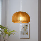 Alderfen Wood Pendant Light-Moonnatur