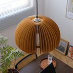 Alderfen Wood Pendant Light-Moonnatur