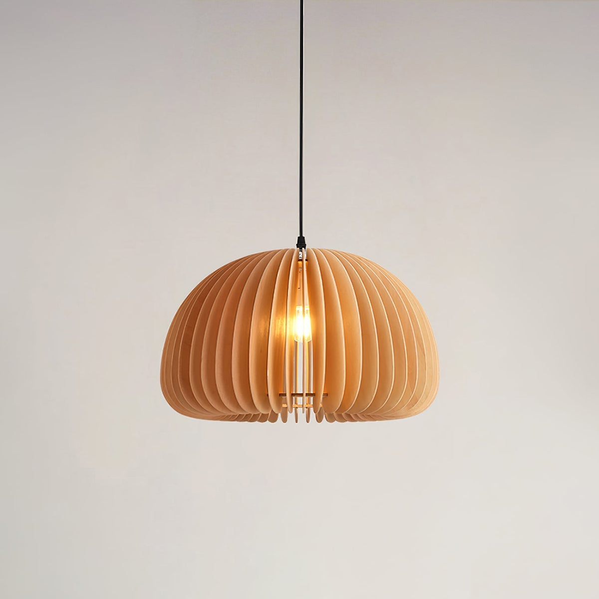 Alderfen Wood Pendant Light-Moonnatur
