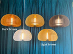 Alderfen Wood Pendant Light-Moonnatur