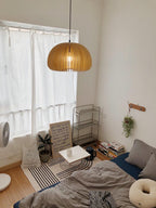 Alderfen Wood Pendant Light-Moonnatur