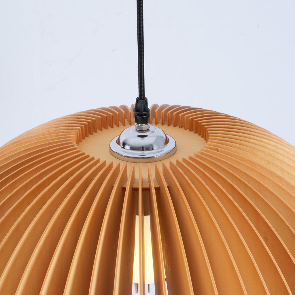 Alderfen Wood Pendant Light-Moonnatur