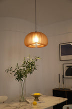 Alderfen Wood Pendant Light-Moonnatur