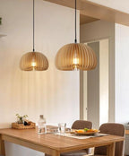 Alderfen Wood Pendant Light-Moonnatur