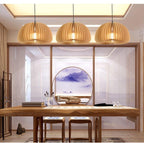Alderfen Wood Pendant Light-Moonnatur