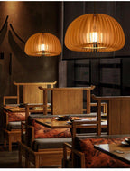 Alderfen Wood Pendant Light-Moonnatur