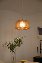 Alderfen Wood Pendant Light-Moonnatur
