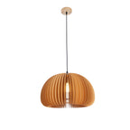 Alderfen Wood Pendant Light-Moonnatur